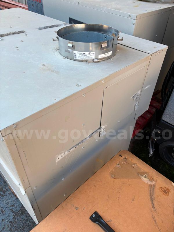 2 Natural gas fired hot water boilers