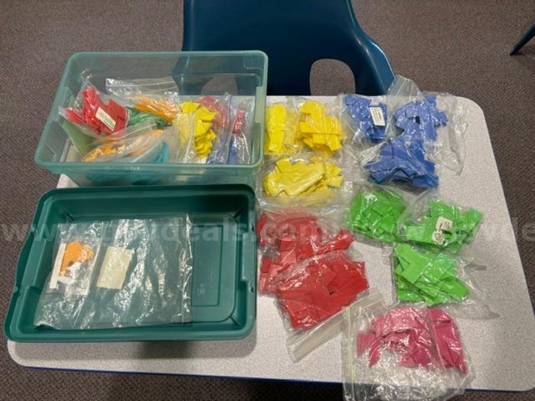 Lot of Various Plastic Shapes