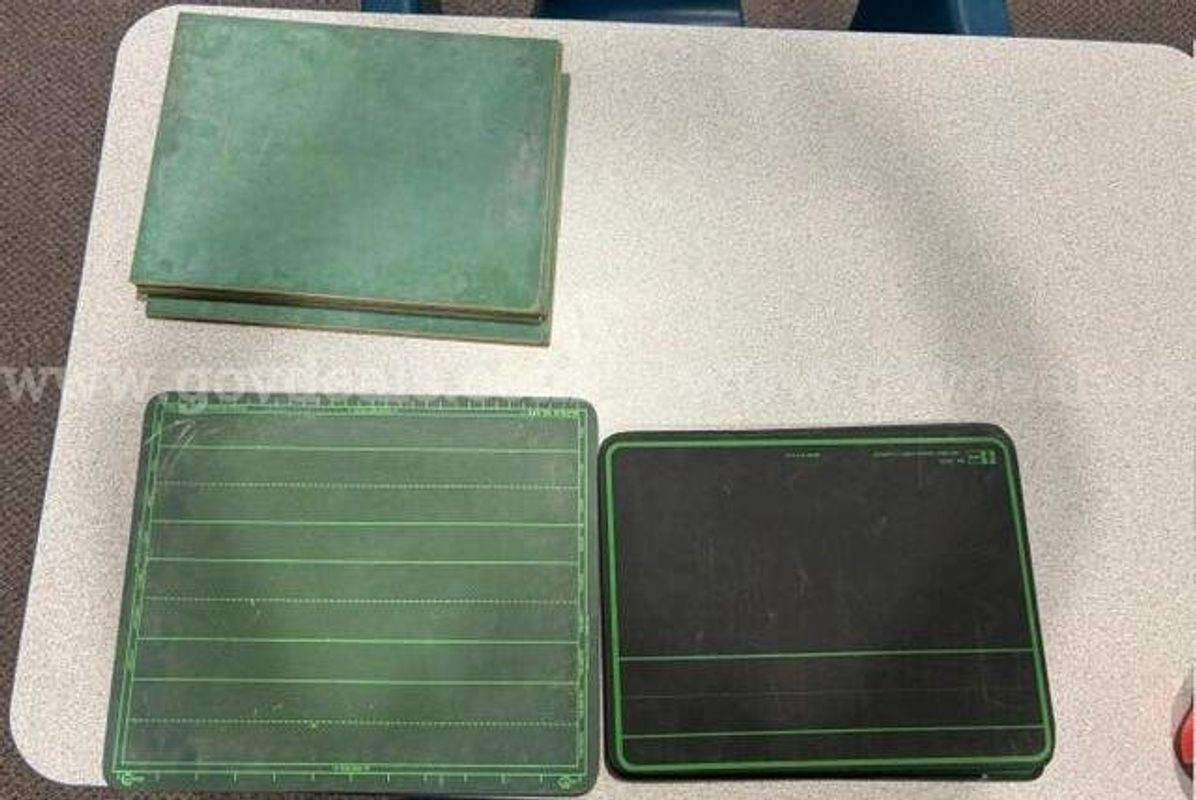 Lot of 12 Various Chalkboards