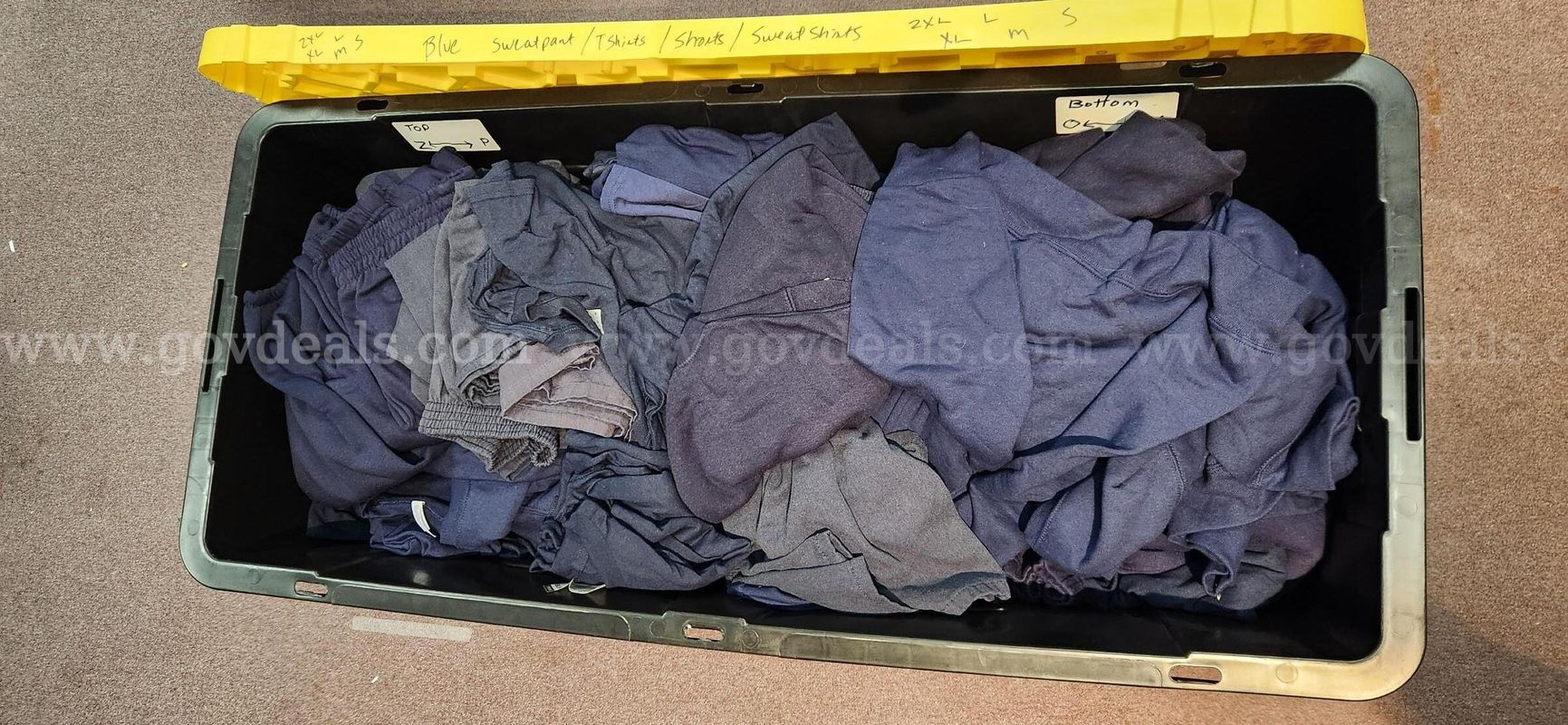 Lot of Miscellaneous Blue Clothing