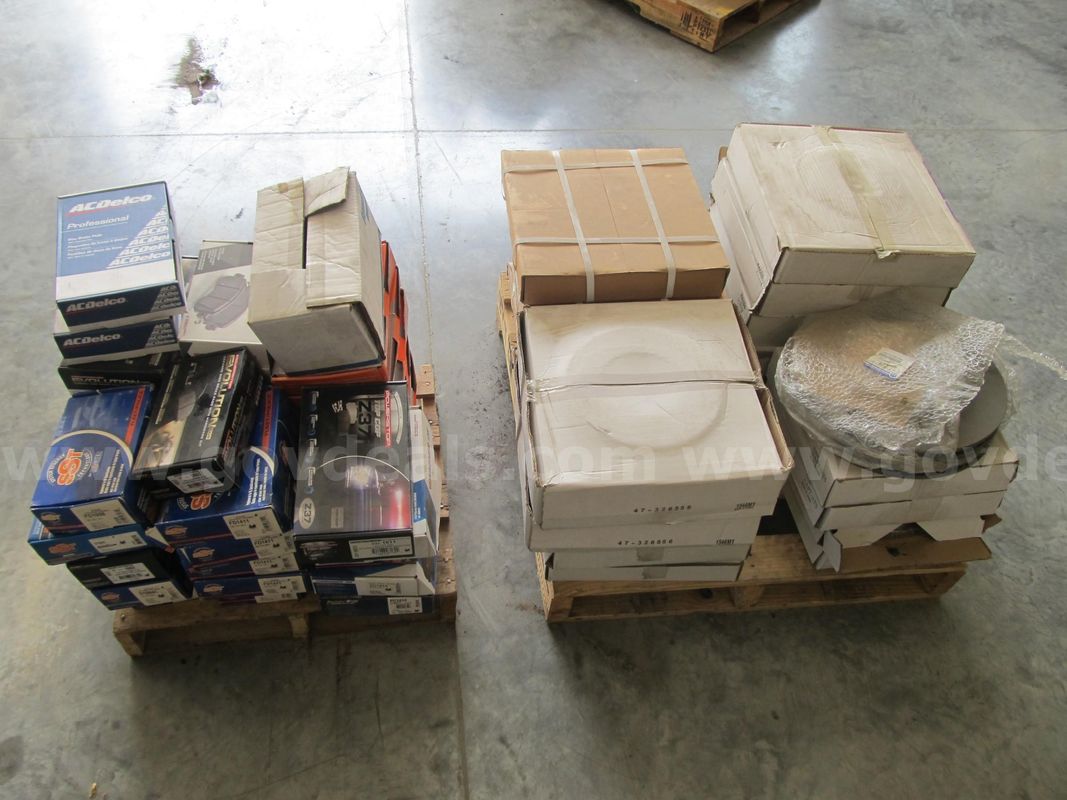 Lot of Brake Pads and Rotors