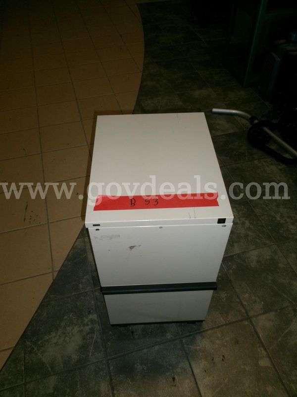 Rolling Metal File Cabinet