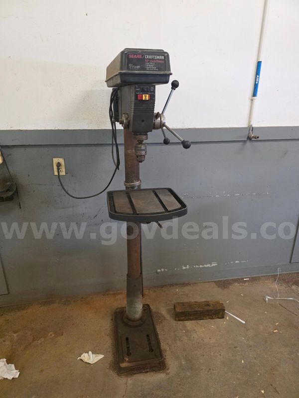 17" Floor Mounted Drill Press