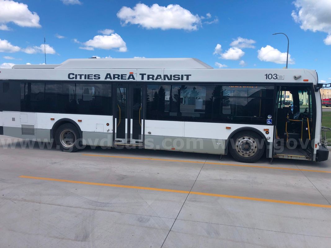 2010 New Flyer 35 Foot Diesel/Electric Hybrid Bus