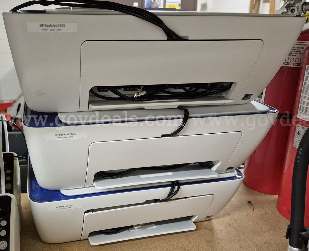 HP Deskjet 2655 Pinter Lot of 3
