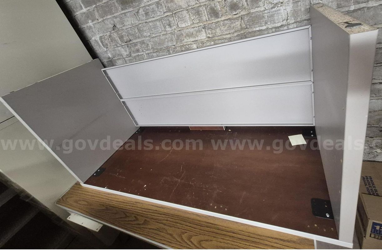 5 Ft Desk Light Grey