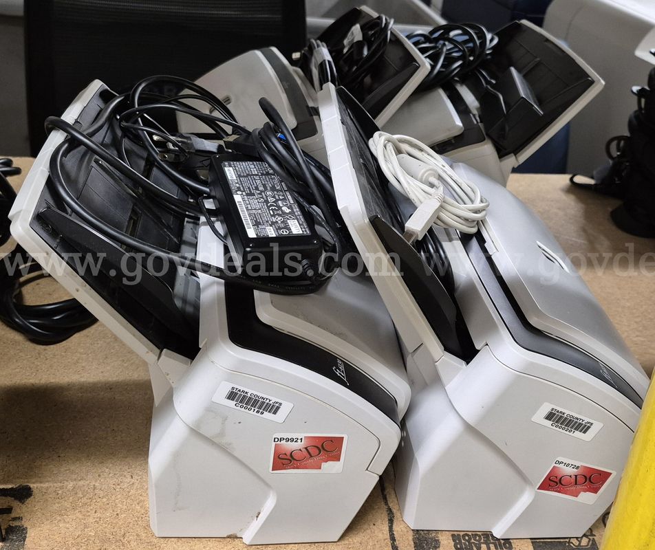 Fujitsu FI-6130 Document Scanner Lot of 4