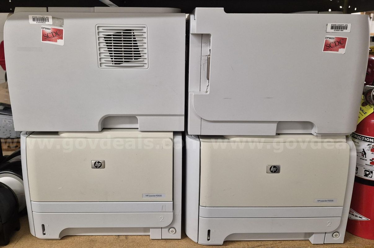 HP LaserJet P2035 Printer Lot of 4