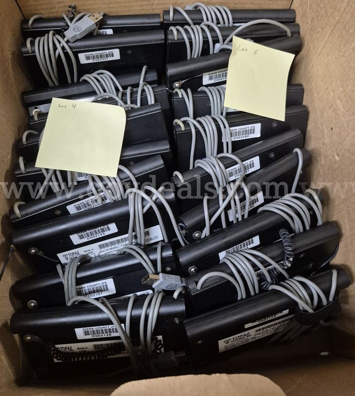 Topaz USB Signature Pad lot of 20