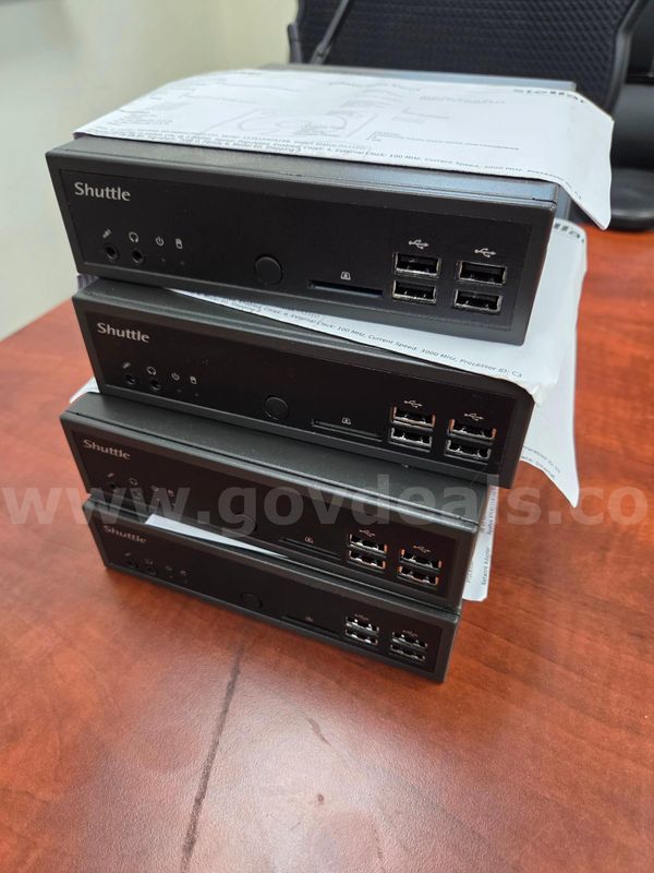 Lot of 3 Shuttle Desktop Mini