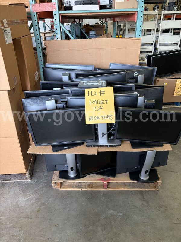 Pallet of Monitors