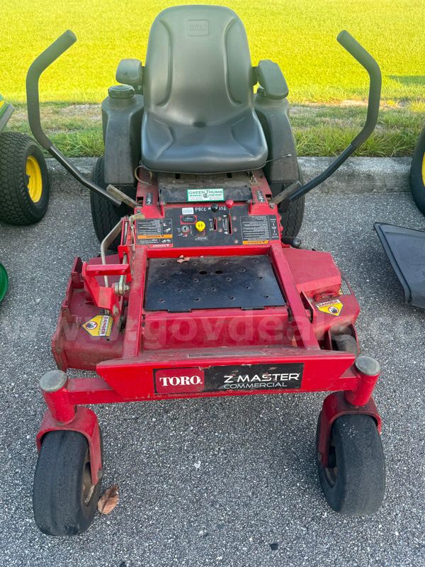 Toro Z Master Commercial Zero-Turn Mower - 498.3 Hours - Condition Unknown