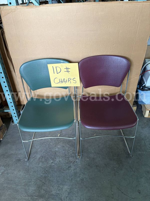 71 stackable chairs