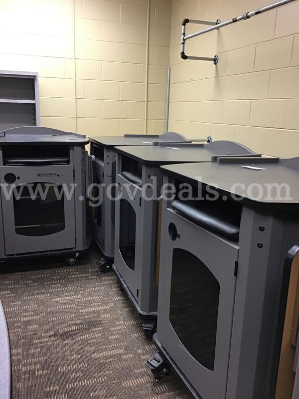 7 lecterns (A)