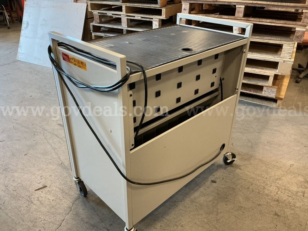1 Bretford charging cart (A)