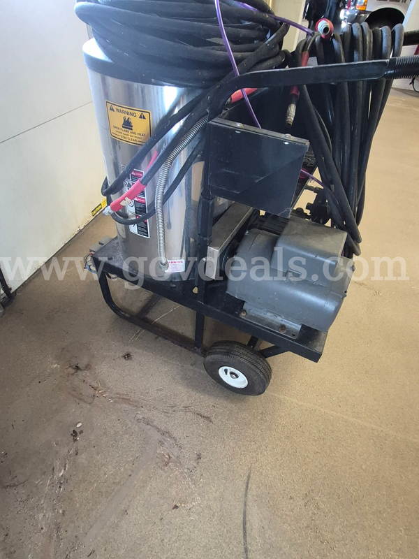 All American heated pressure washer