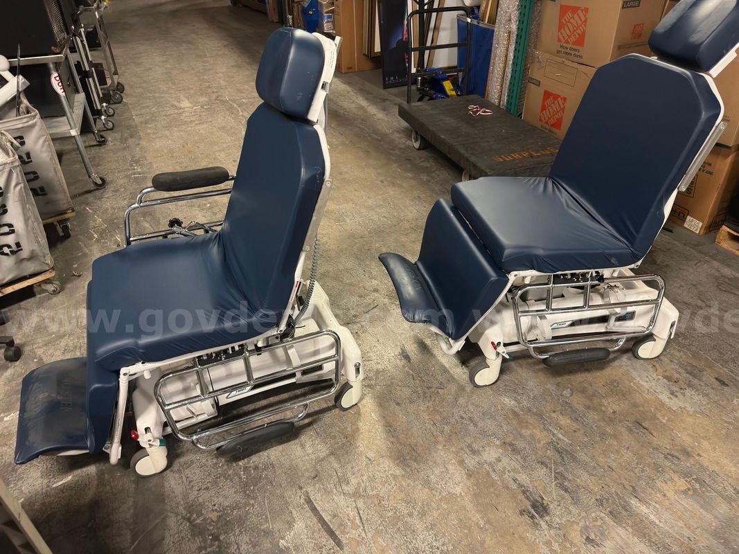 (2) Transmotion TMM5 Surgical Stretcher Chair