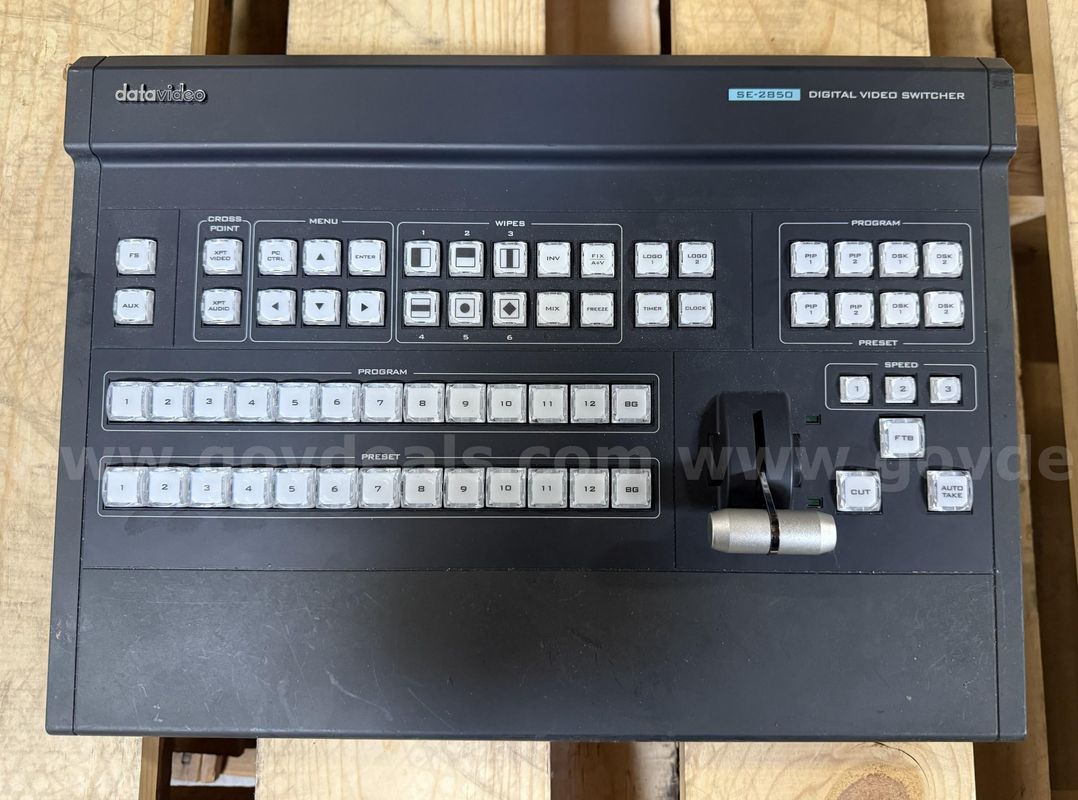 DataVideo SE-2850 Switcher and Control Unit