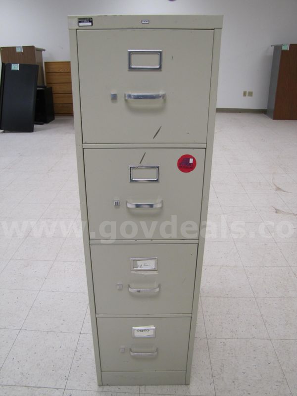 Four drawer filing cabinet