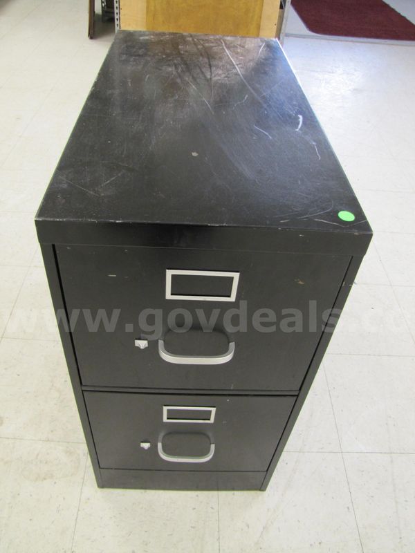 Two drawer filing cabinet