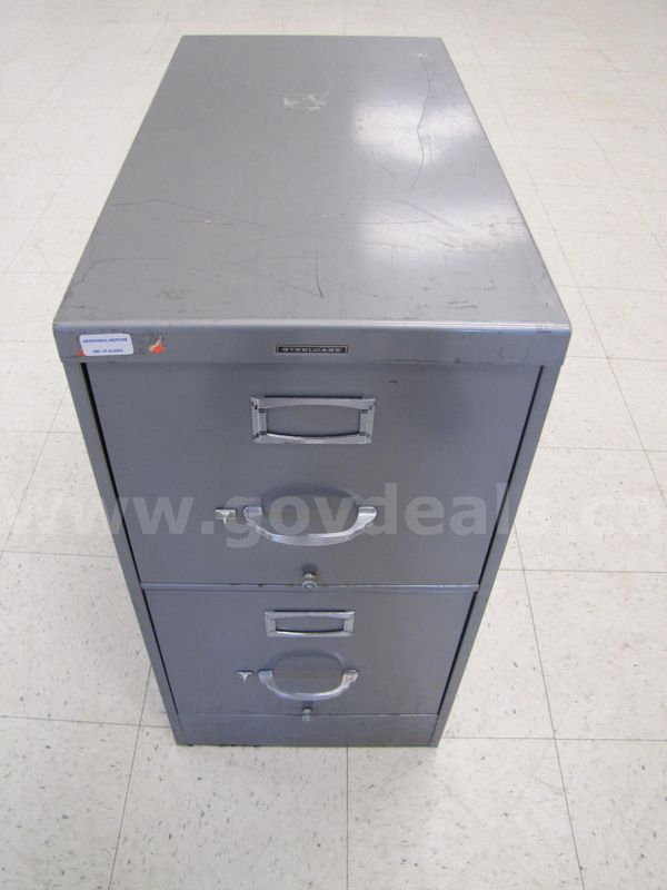 Two drawer filing cabinet