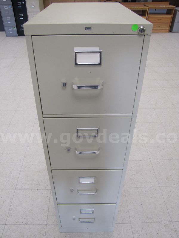 Four drawer filing cabinet