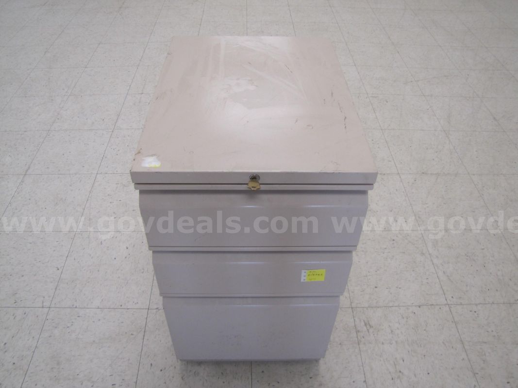 Three drawer filing cabinet