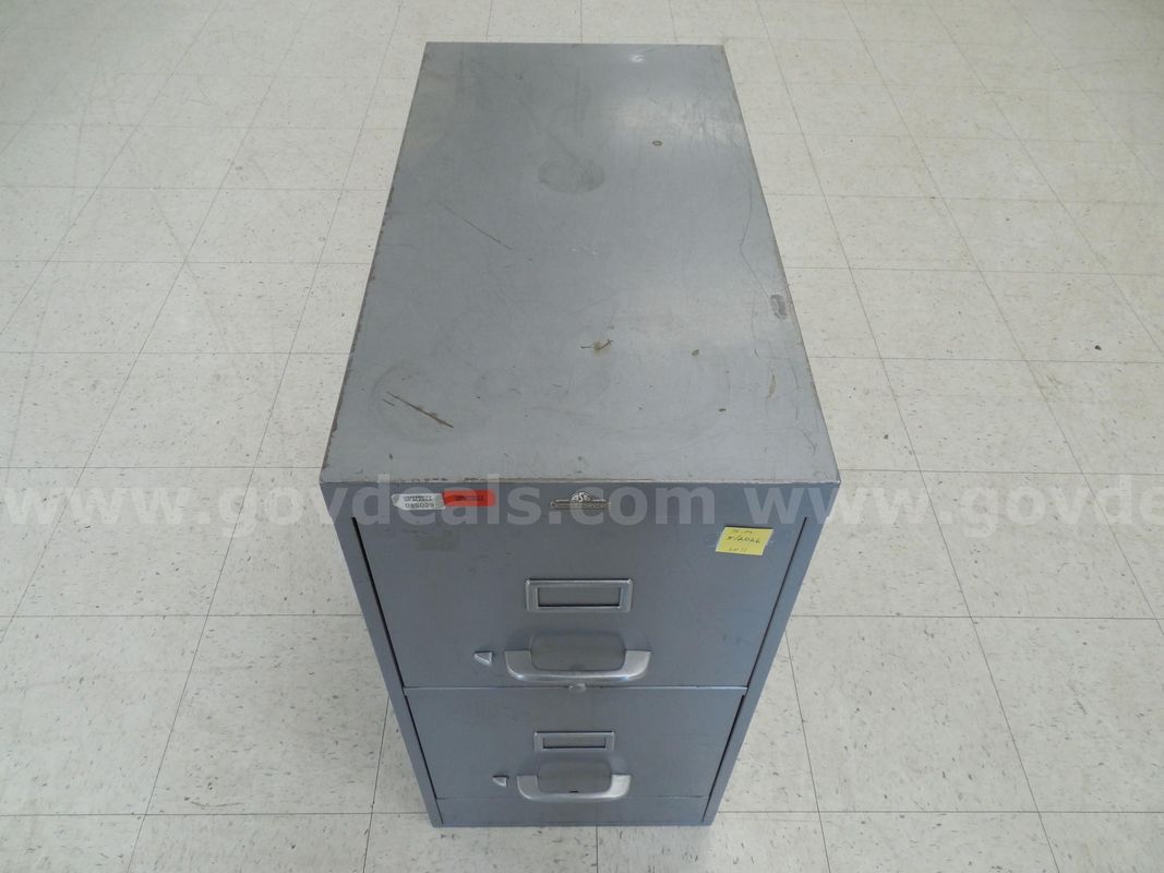 Two drawer filing cabinet