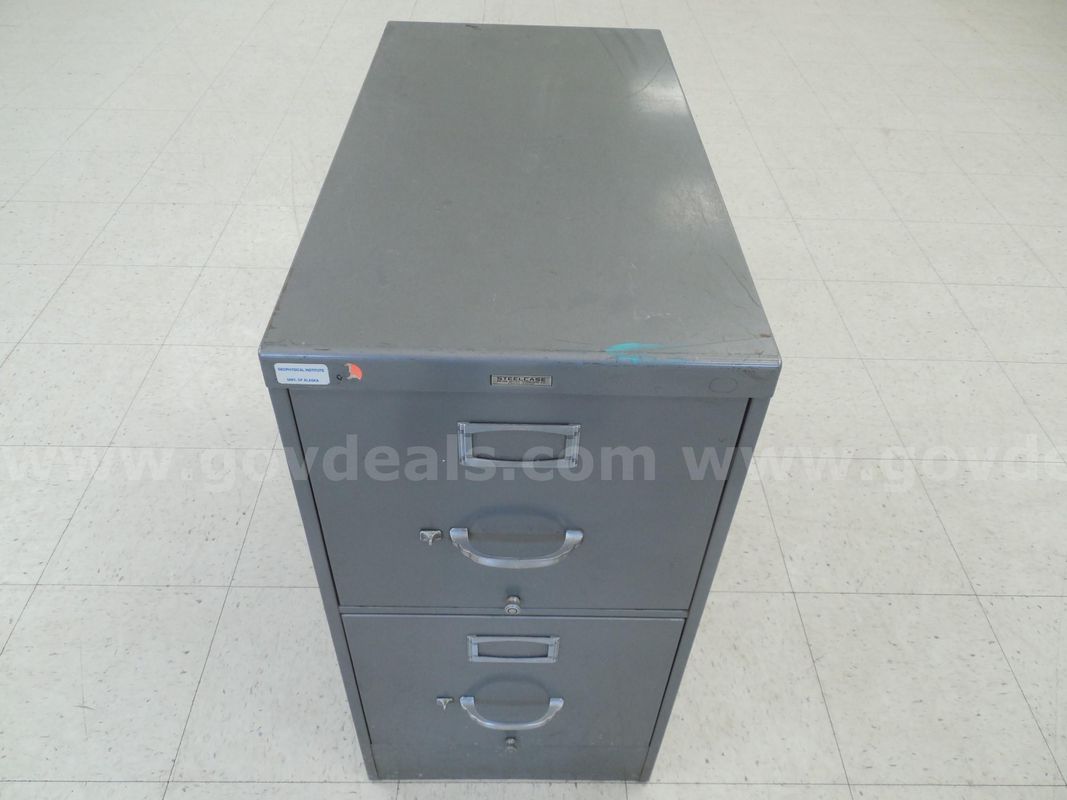 Two drawer filing cabinet