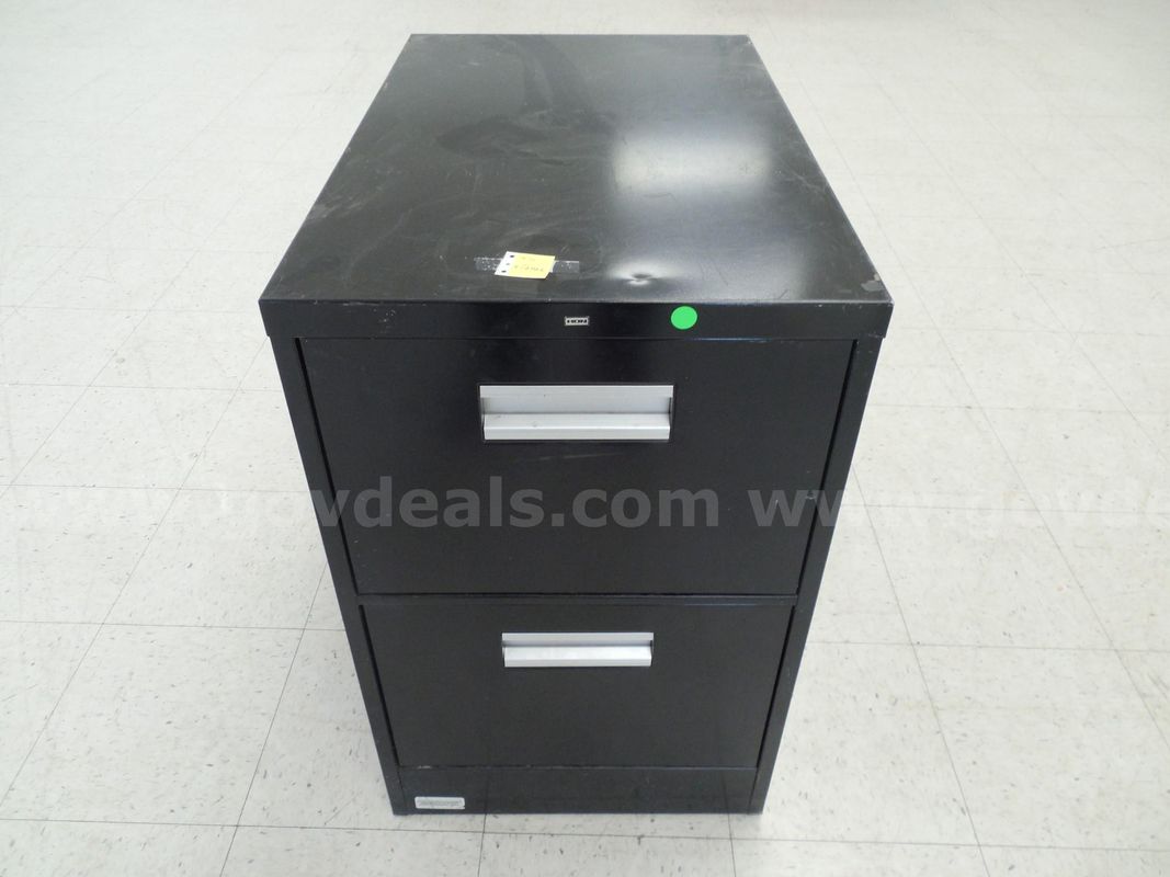 Two drawer legal sized filing cabinet