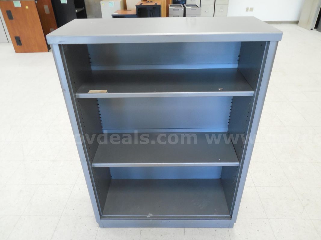 Metal bookcase