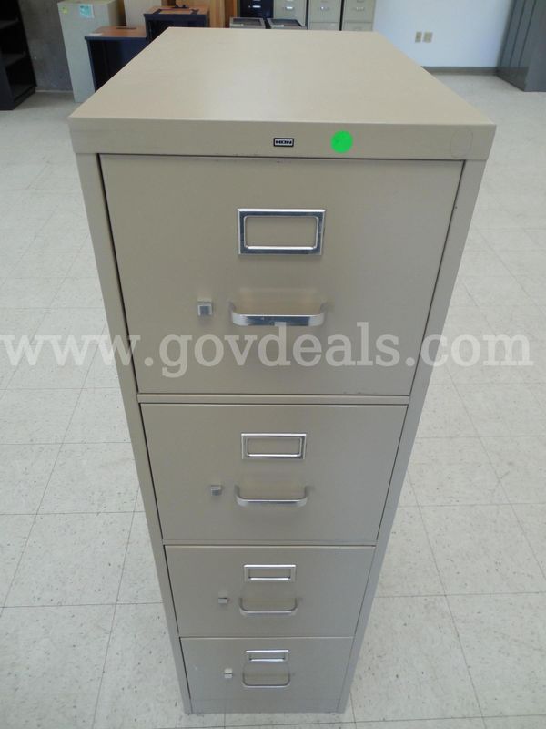 Four drawer filing cabinet