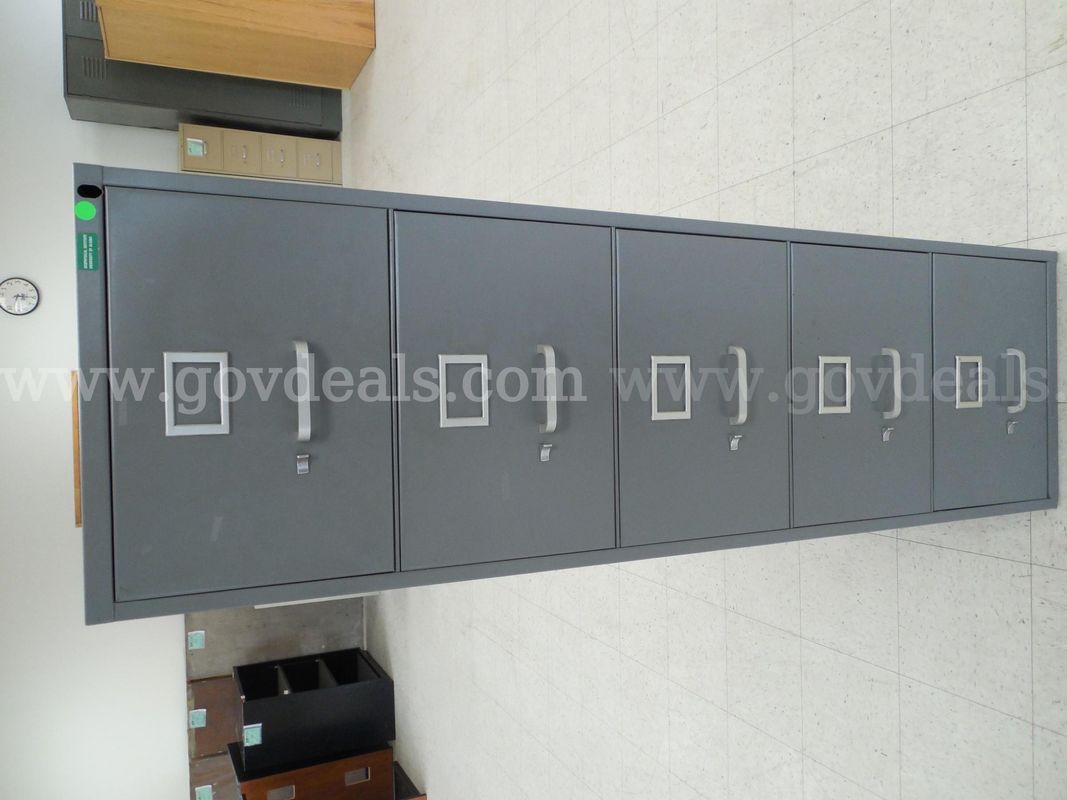 Five drawer legal sized filing cabinet