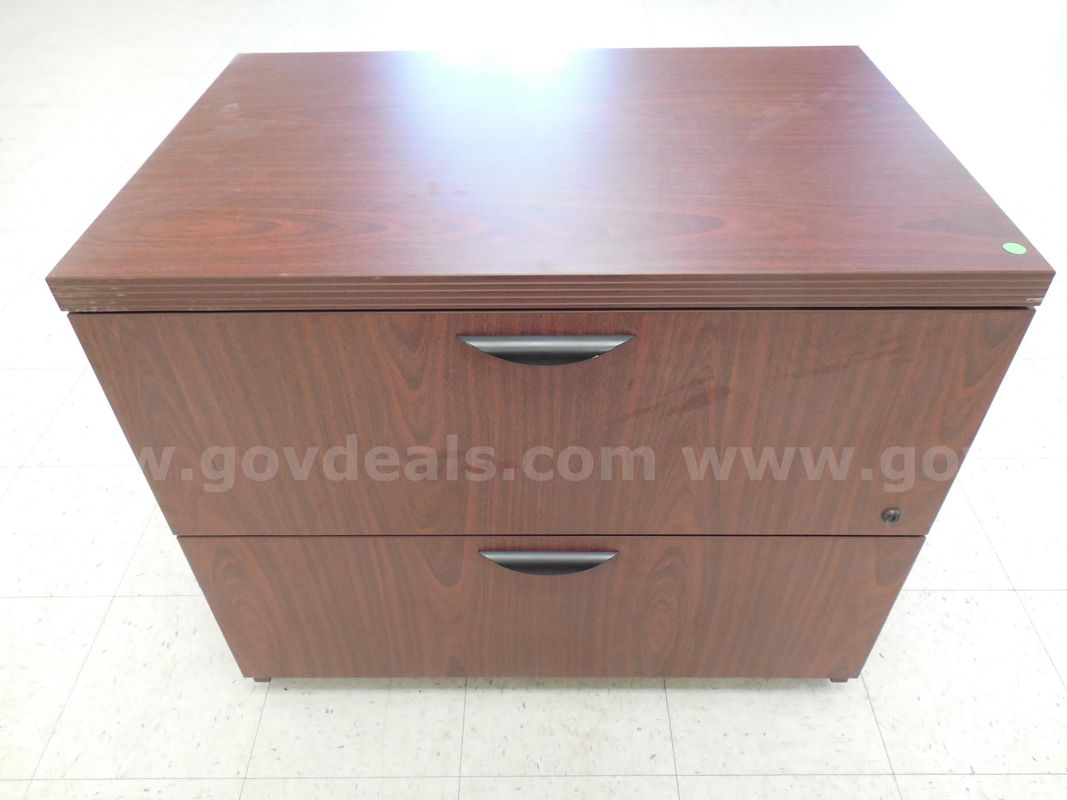 Two drawer lateral filing cabinet
