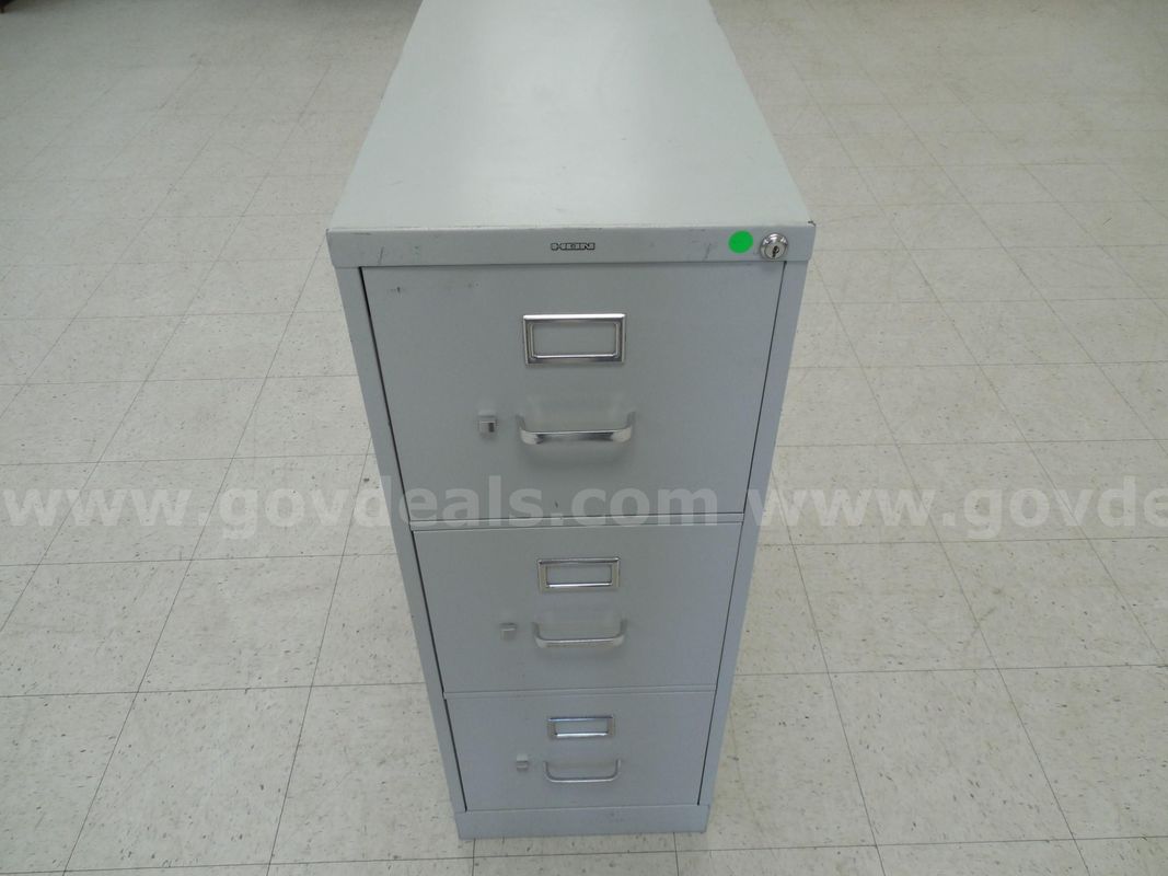 Three drawer filing cabinet