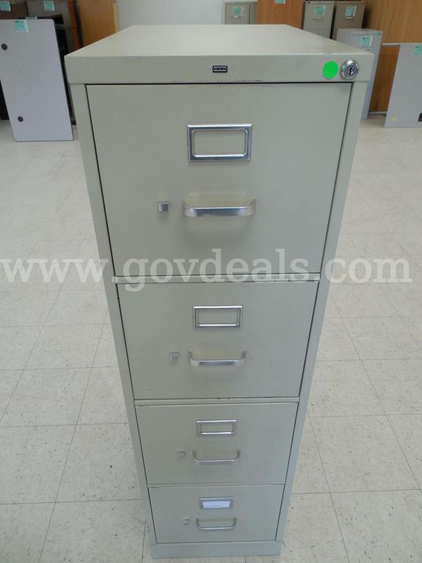 Four drawer filing cabinet