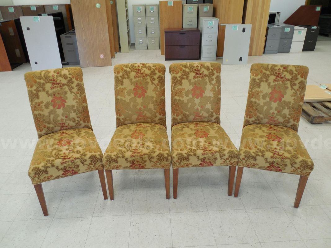 Set of four matching chairs