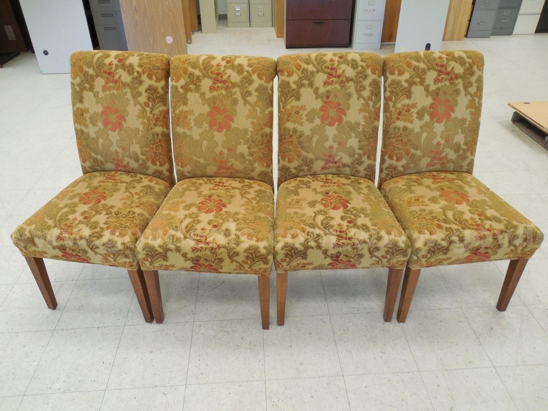 Set of four matching chairs