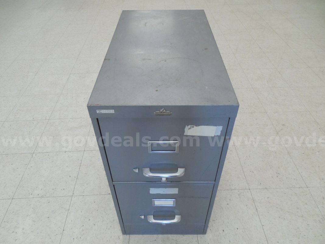 Two drawer filing cabinet