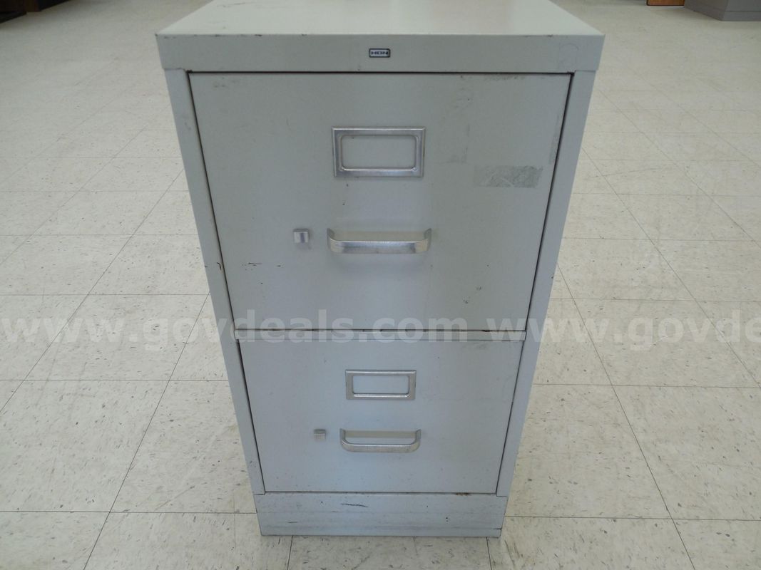 Two drawer filing cabinet