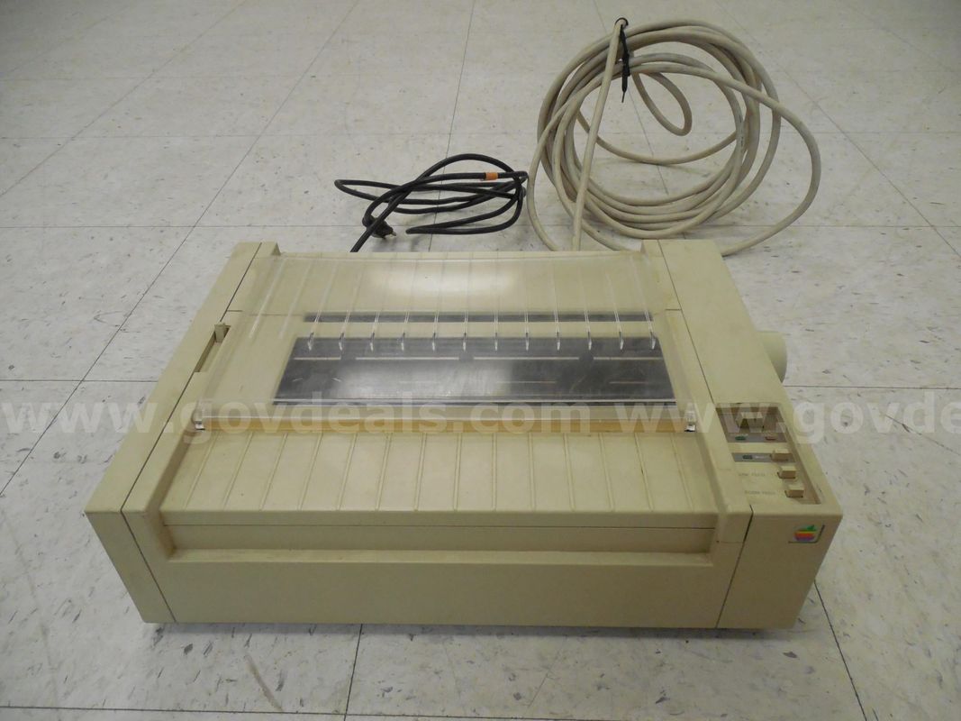 Vintage dot matrix printer