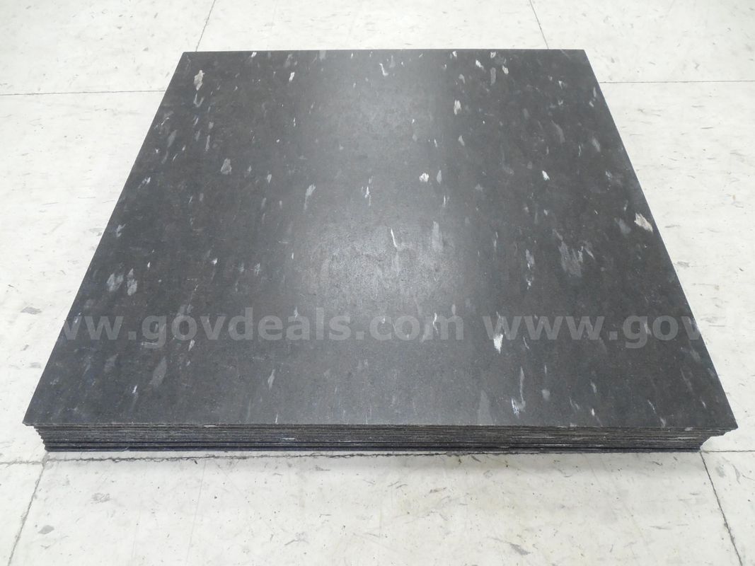 Composite vinyl tiles - Black/Grey - Qty. 10
