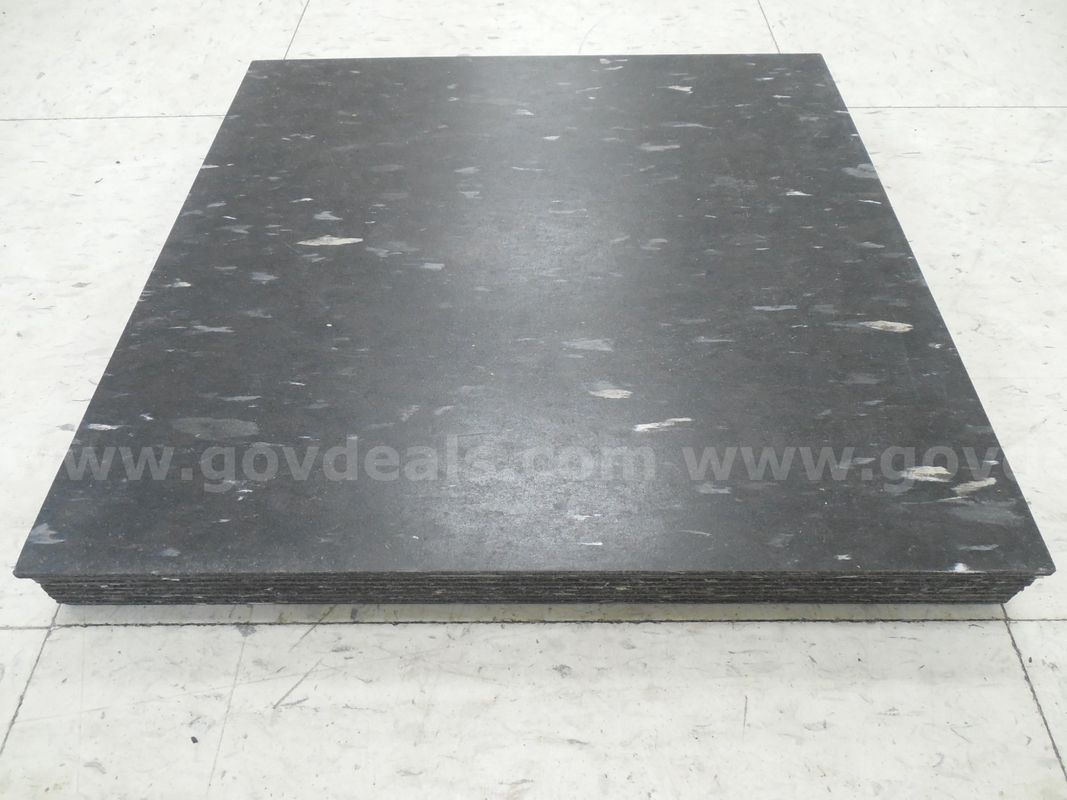 Composite vinyl tiles - Black/Grey - Qty. 10