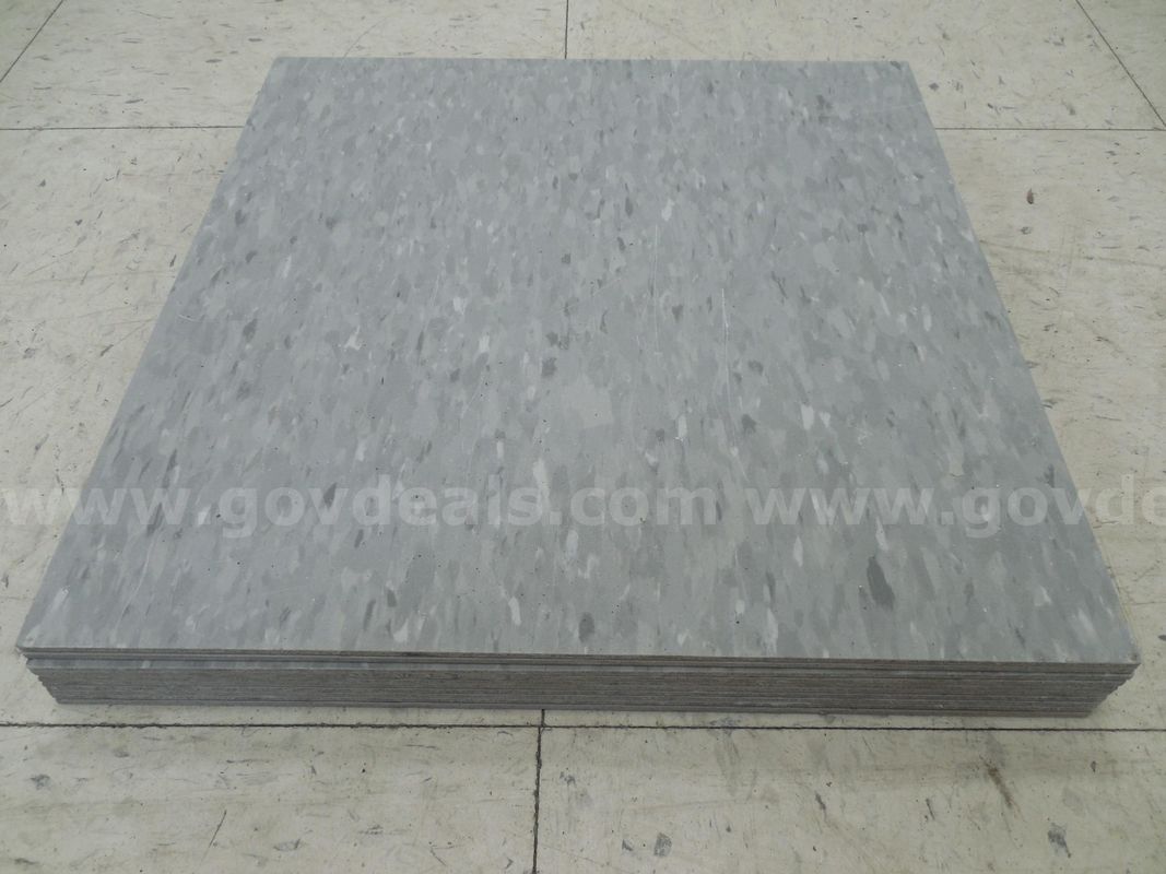 Composite vinyl tiles - Grey/White - Qty. 10