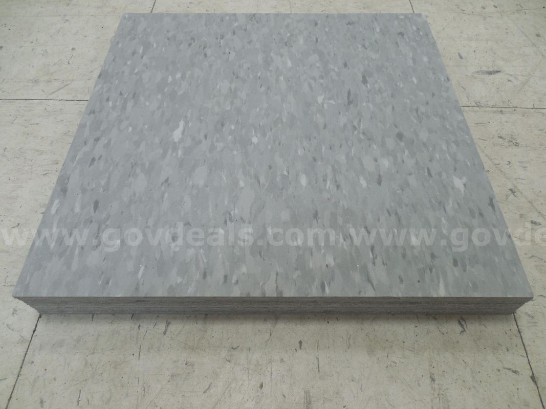 Composite vinyl tiles - Grey/White - Qty. 10