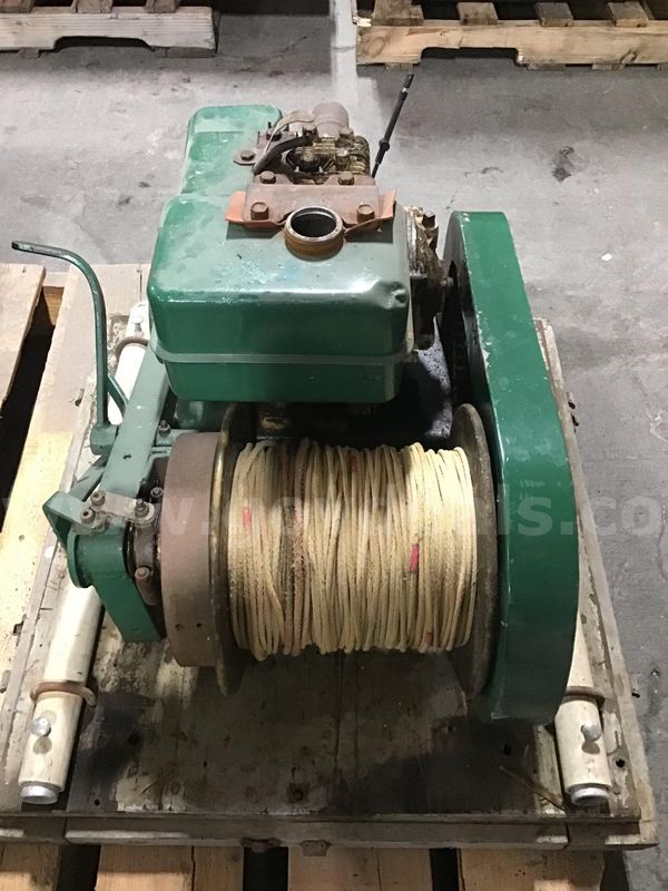 Briggs and Stratton powered winch