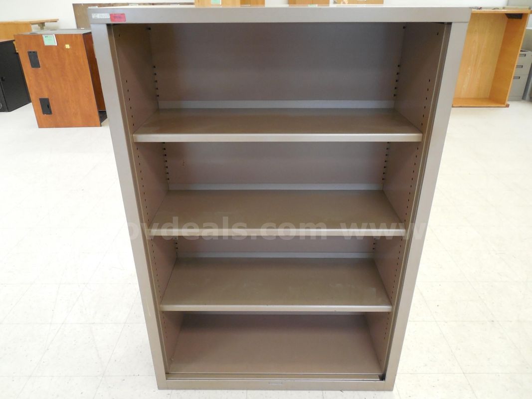 Metal bookcase