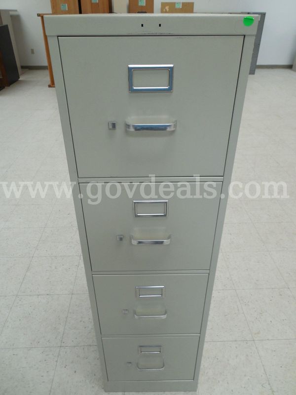 Four drawer filing cabinet