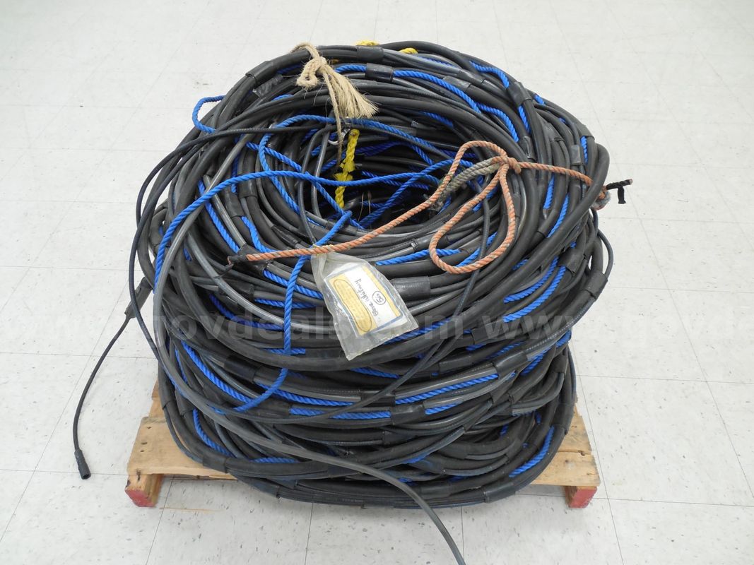 Pallet of unidentified wires, tubing and related material