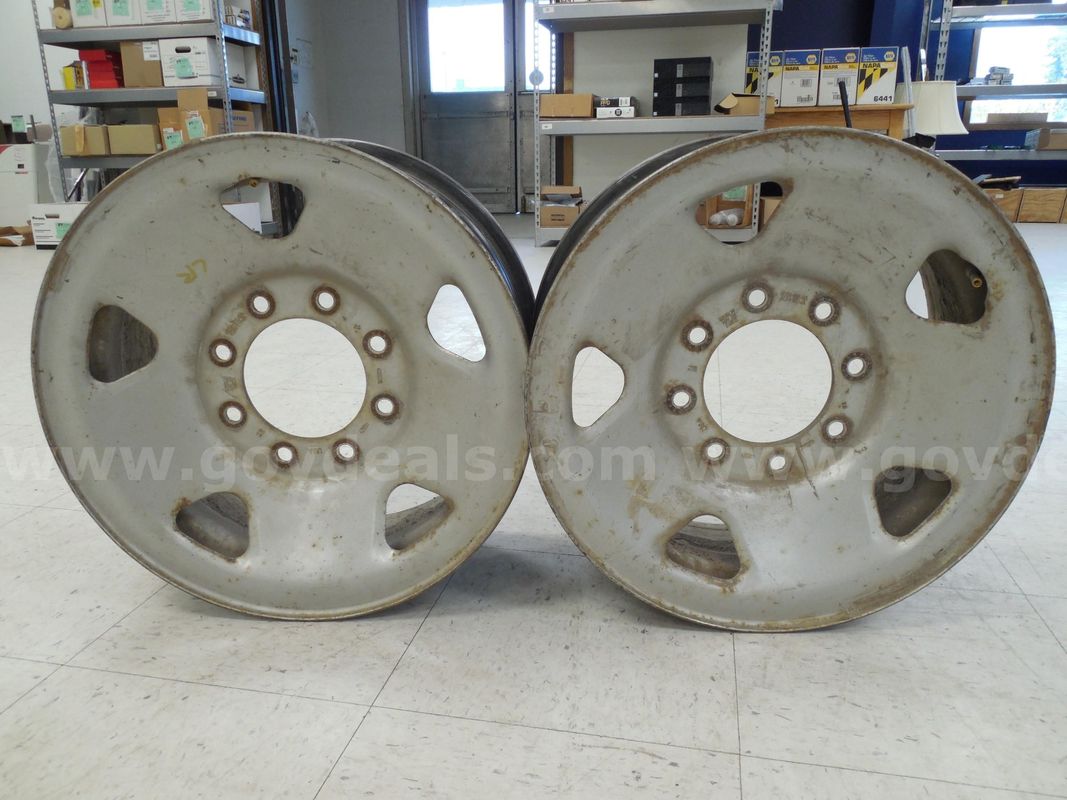Pair of tire rims - A